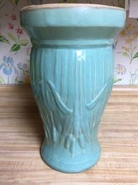 BIG cattails planter, unmarked