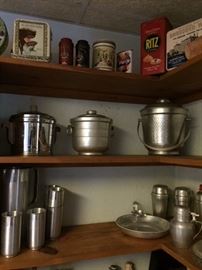 More of the aluminum ware available.  Still getting it cleaned and displayed.