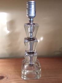 Multi-level vintage lamp base -- needs restoration