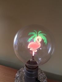 Just for fun...flamingo bulb