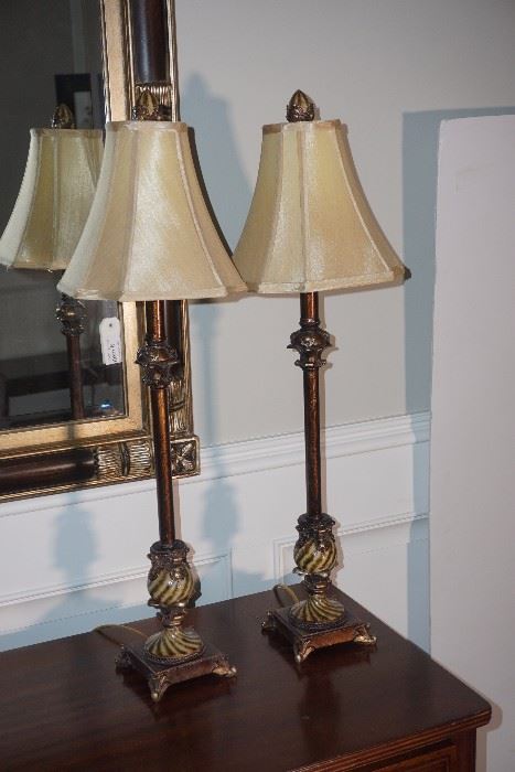 two lamps