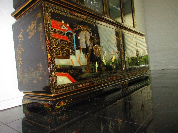 Detail of Chinoiserie Cabinet