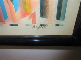 Detail of Agam Illusion Art