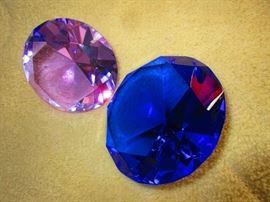 Gem Cut Paperweights