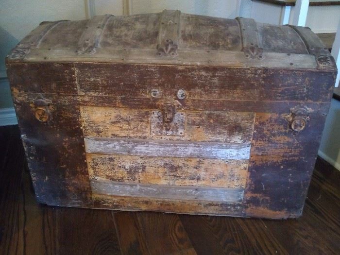 Vintage / antique wooden chest