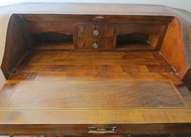 Inside view of secretary