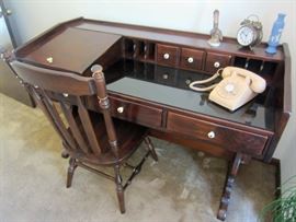 Vintage desk and chair