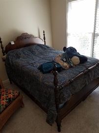 Guest BR: Antique full size bed