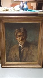 Frederick Yates portrait of Dines Carlsen