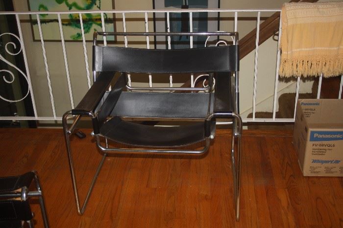 MARCEL BREUER BAUHAUS WASSILY CHAIRS ~ TWO