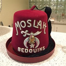 Vintage Shriners Fez