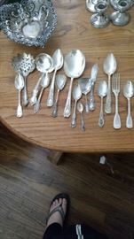 Silverware spoons