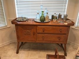 Buffet signed made by Goldsmith and son 1941