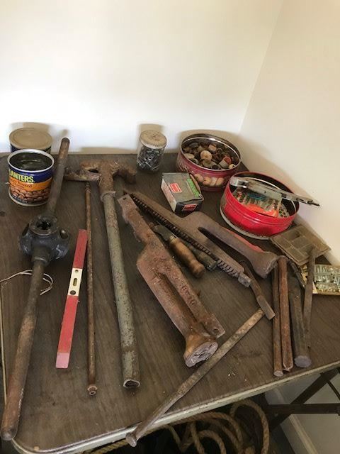 Vintage plumbing tools