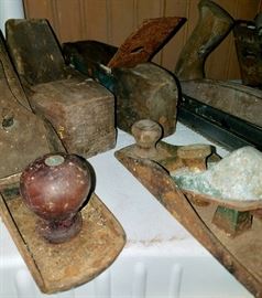 Antique woodworking tools