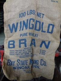 Vintage Burlap Feed Sack 