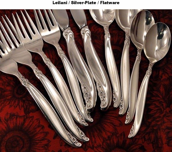 Silver PLATE flatware