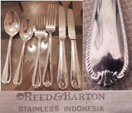 Stainless flatware Reed & Barton