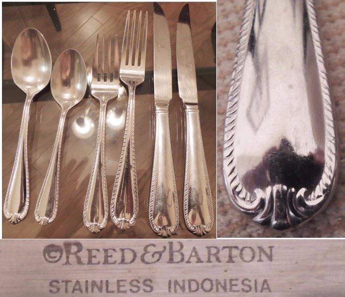 Stainless flatware Reed & Barton