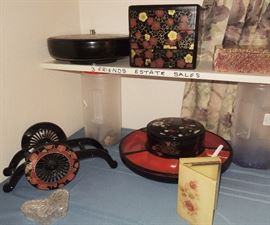 Oriental boxes and decor