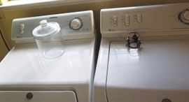 Laundry - Large load Maytag washer and electric dryer