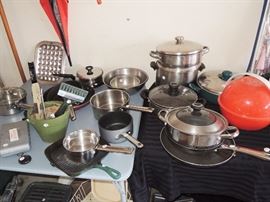 Quality pots and pans and cookware