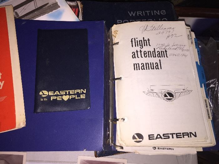 Eastern Airlines flight attendant manual