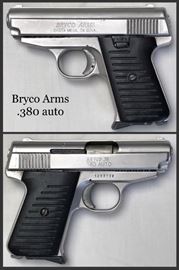 •Bryco Arms .380 auto 