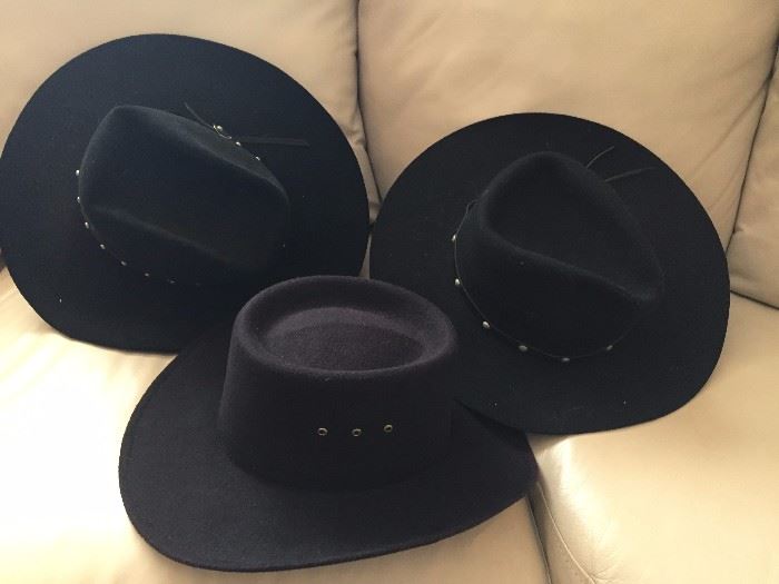 Collection of hats.