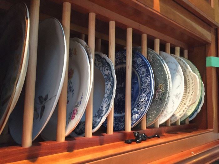 Collection of plates from all over the world.