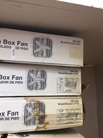 Box Fans (still in box).
