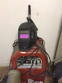 Large collection of power tools.