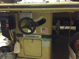 Powermatic Table Saw.