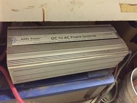 DC to AC Power Inverter.