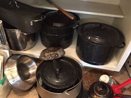 Cooking Pots.