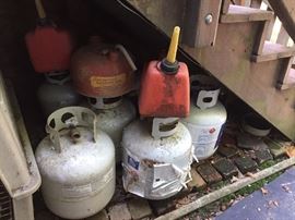 Propane Tanks.