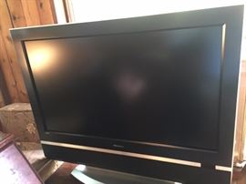Large screen TV.