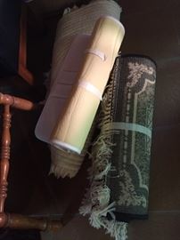 Throw rugs.