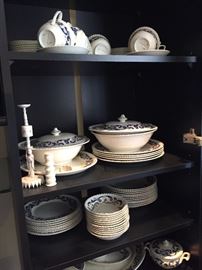 Pottery from Italy and Hungary.