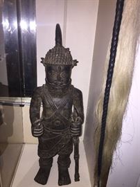 Benin tall bronze