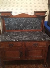 marble top washstand 