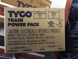 tyco power pack
