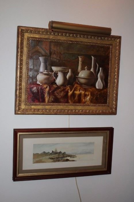 Loads of Oil Paintings, Water Colors 