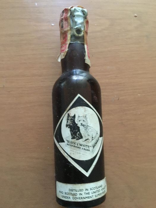 vintage sample bottles