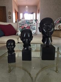 Metal statues fro Laos Metal sculptures.