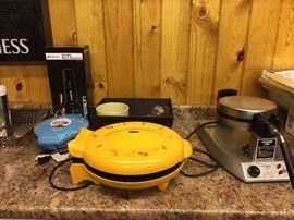 Waffle and Popcake makers and much more