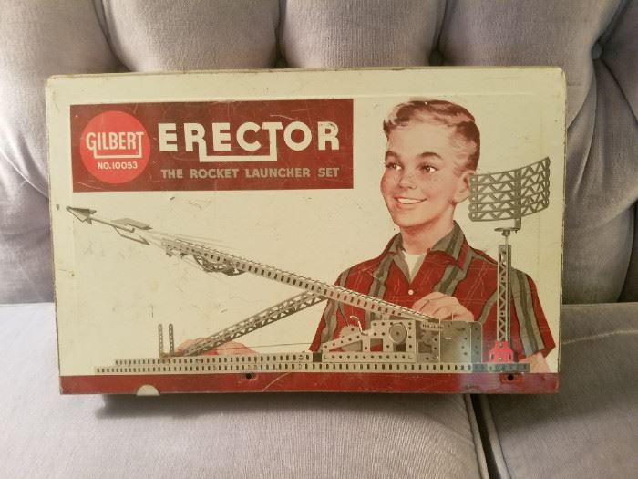 Vintage Toys & Games--Erector Set 