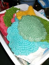 Vintage Crocheted Doilies