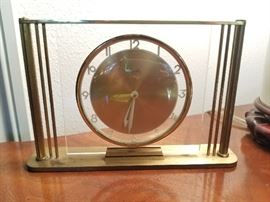 Art Deco German MAUTHE Desk Clock