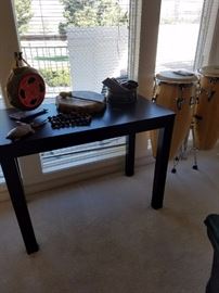 Sofa Table and instruments